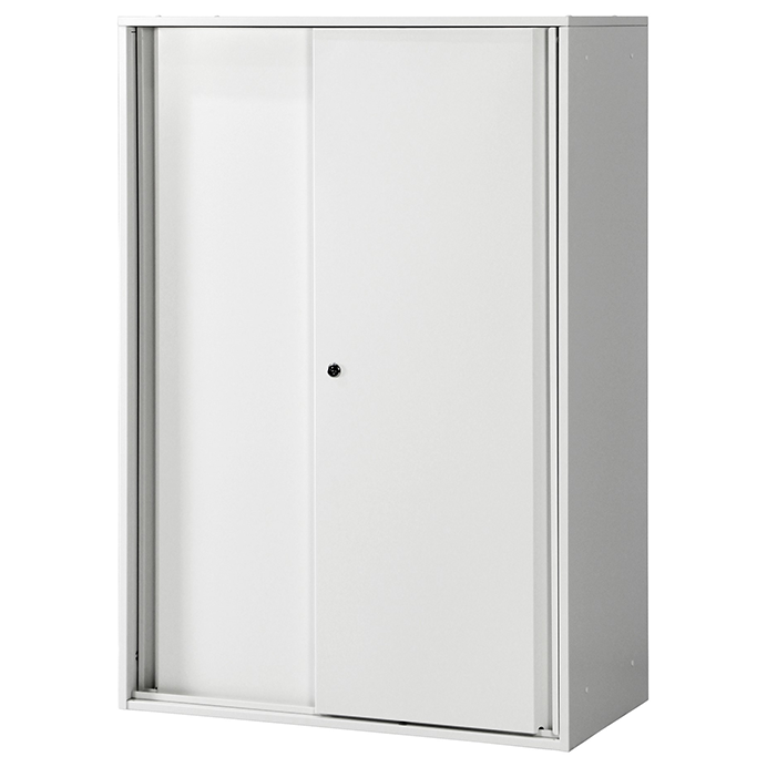 PREDONA スチール引違い書庫3段 （上置き用）